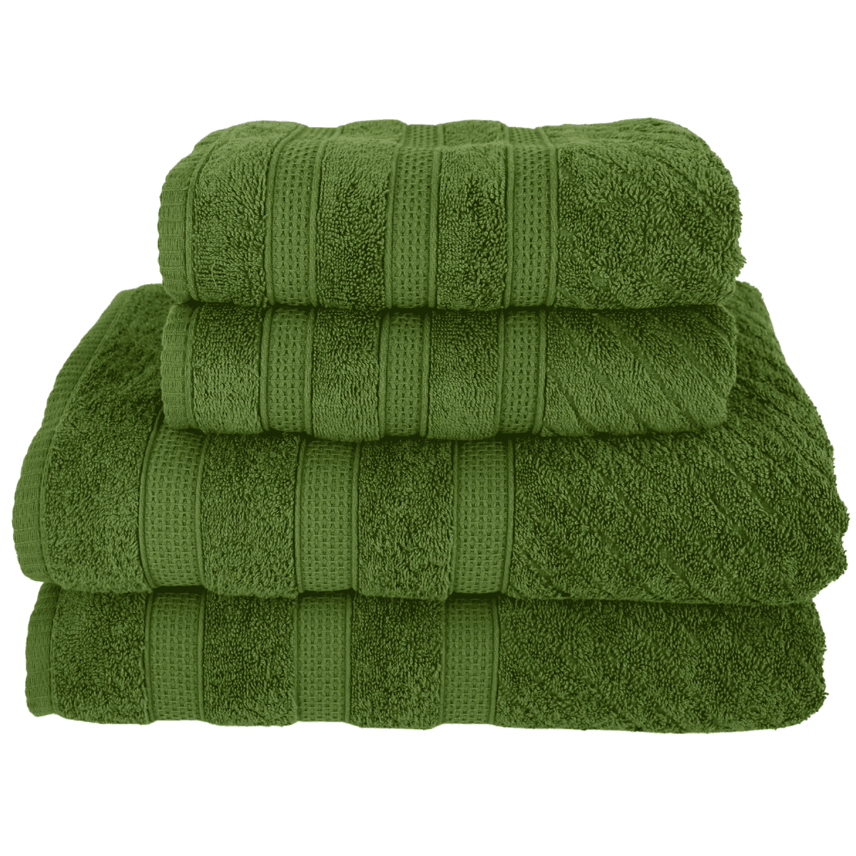 Kit 2 Toalhas de Banho + 2 Toalhas de Rosto Donatella 100% Algodão Variedade de Cores