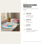 Pano de Prato Com Crochê | Kit 12 Unidades