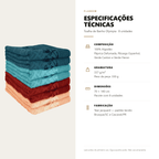 Toalha de Banho Olympia 70X140 - 8 unidades