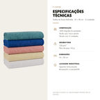 Toalha de Rosto Refinatta 50X80 - 12 unidades