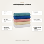 Toalha de Rosto Refinatta 50X80 - 12 unidades