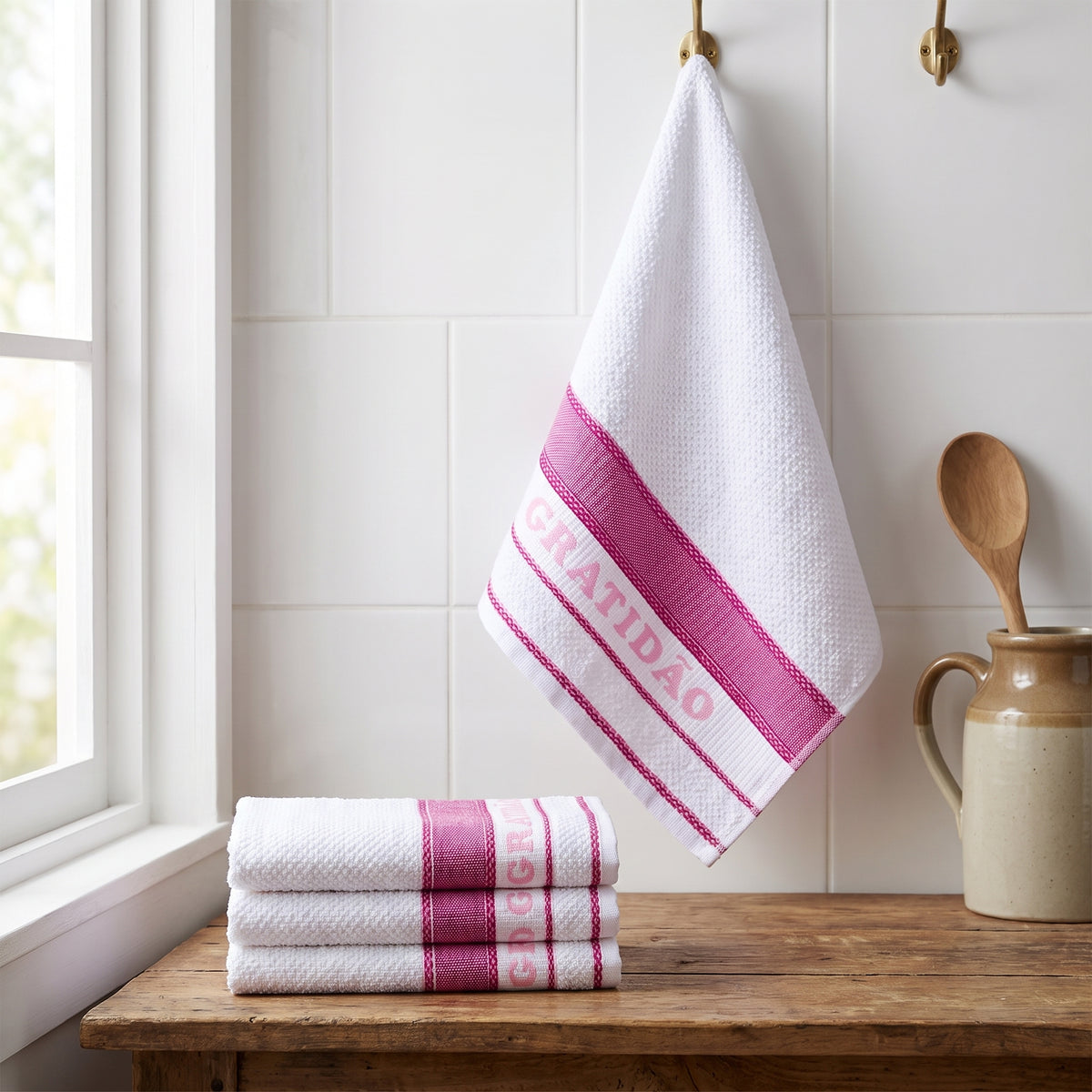 Pano de Prato Atoalhado Premium Gourmet 45X70 - 24 unidades