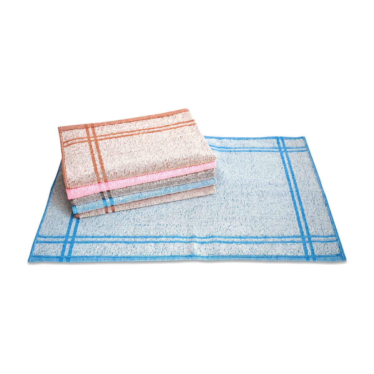 Kit 12 Tapetes Felpudos Flabom 45x70