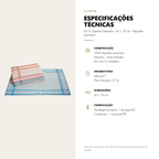 Kit 12 Tapetes Felpudos Flabom 45x70