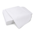 Flanela Branca 28X38 - 6 unidades
