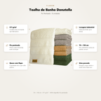 Toalha de Banho Donatella 70X150 - 8 unidades