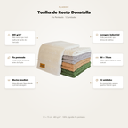 Toalha de Rosto Donatella 50X75 - 12 unidades