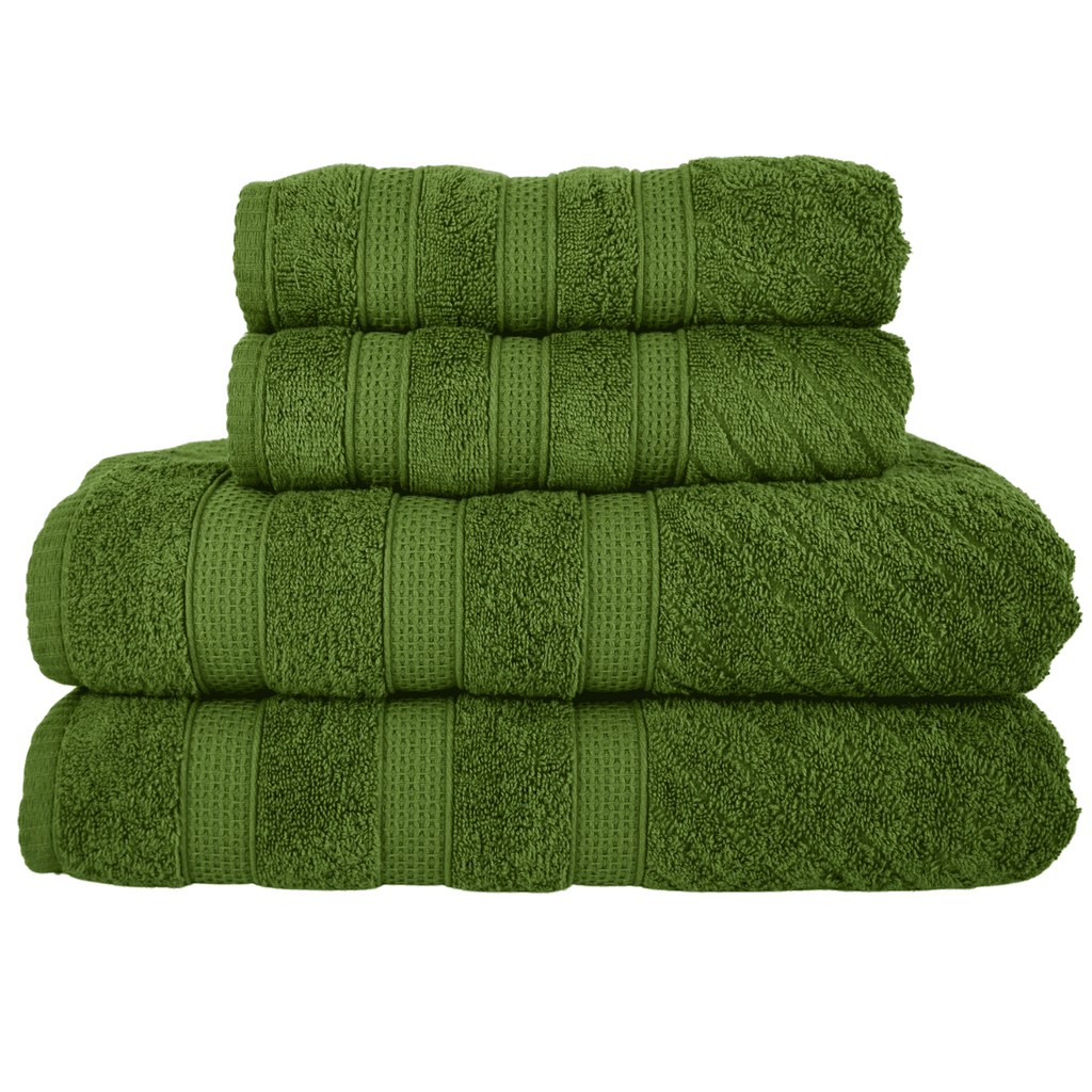 Kit 4 Toalhas Donatella 2 de Banho + 2 de Rosto Fio Penteado