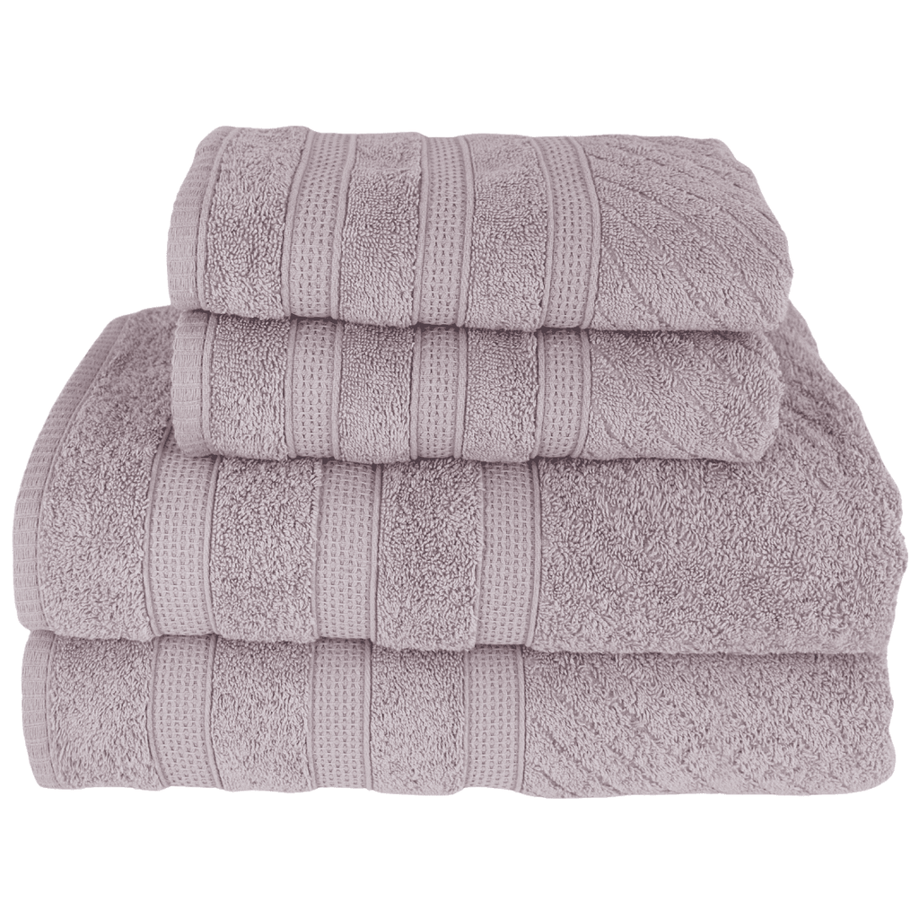 Kit 2 Toalhas de Banho + 2 Toalhas de Rosto Donatella 100% Algodão Variedade de Cores