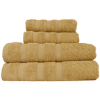 Kit 4 Toalhas Donatella 2 de Banho + 2 de Rosto Fio Penteado