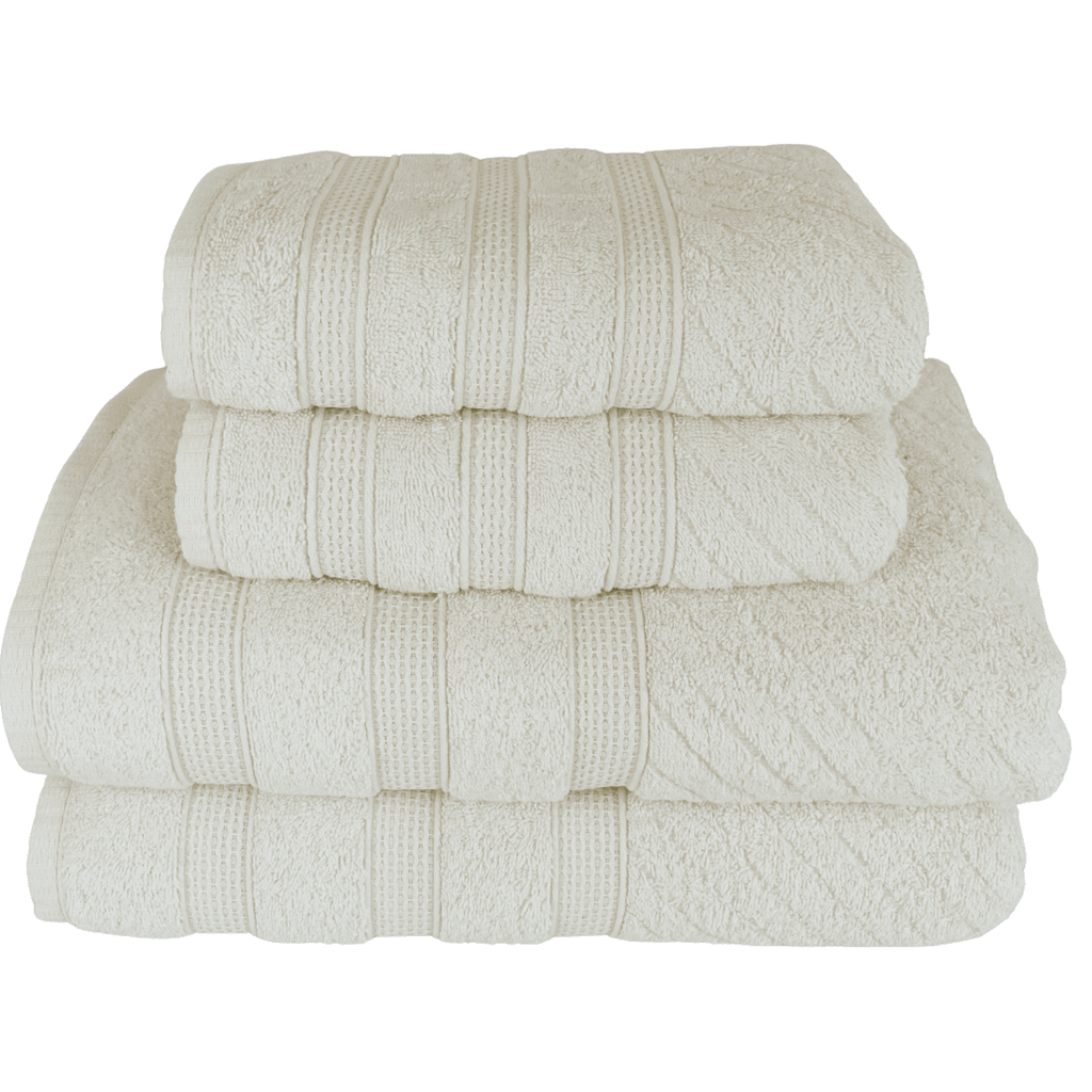 Kit 2 Toalhas de Banho + 2 Toalhas de Rosto Donatella 100% Algodão Variedade de Cores