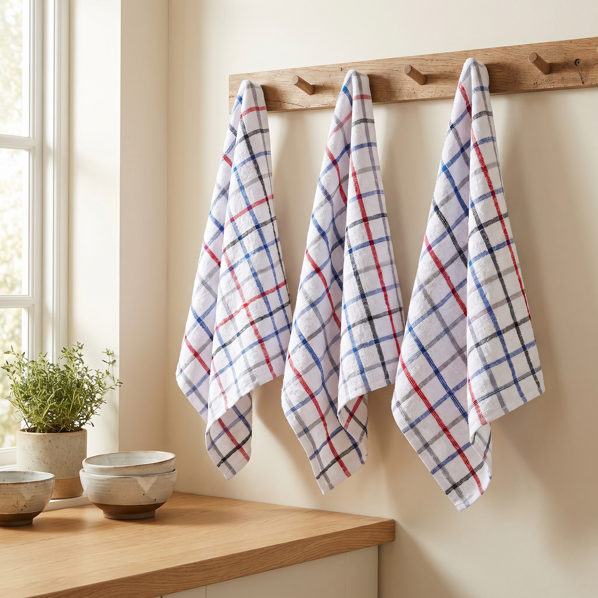 Pano de Prato Atoalhado Mylan 40X60 - KIT 6 unidades