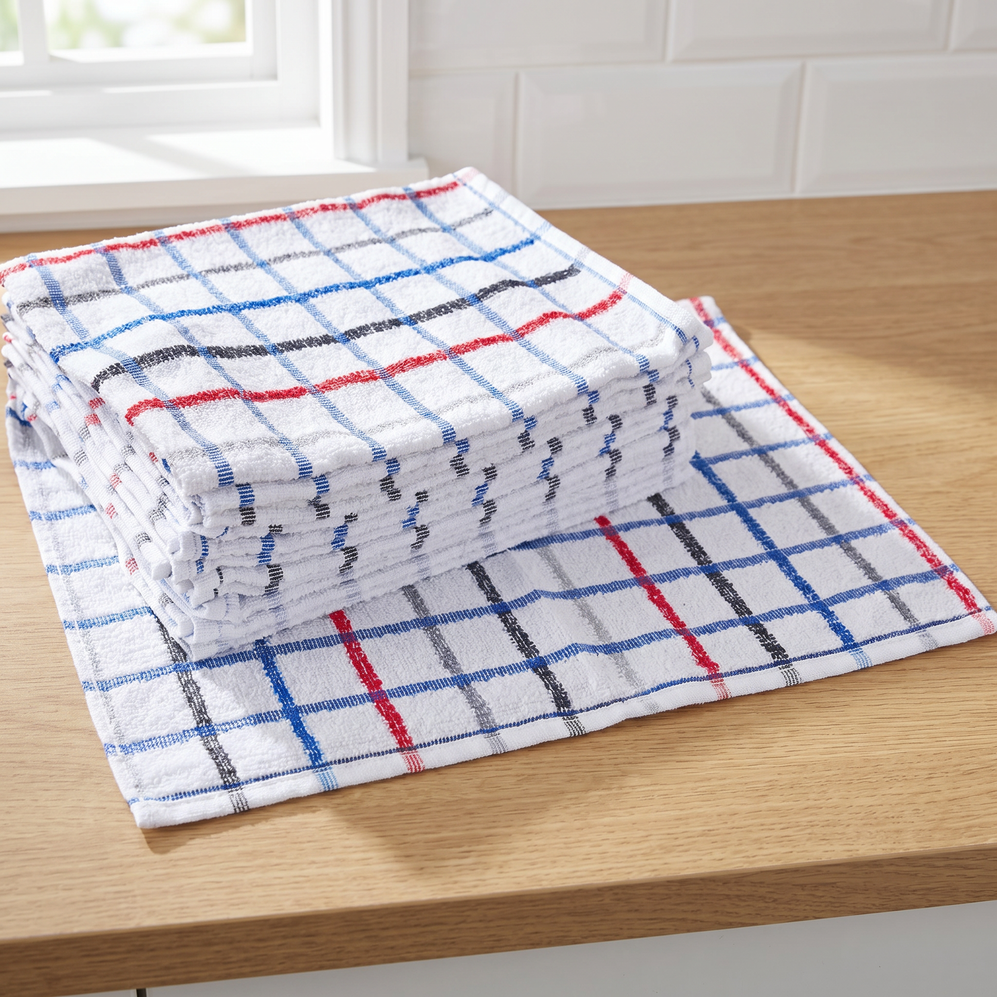 Pano de Prato Atoalhado Mylan 40X60 - KIT 6 unidades