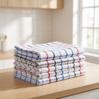 Pano de Prato Atoalhado Mylan 40X60 - KIT 6 unidades